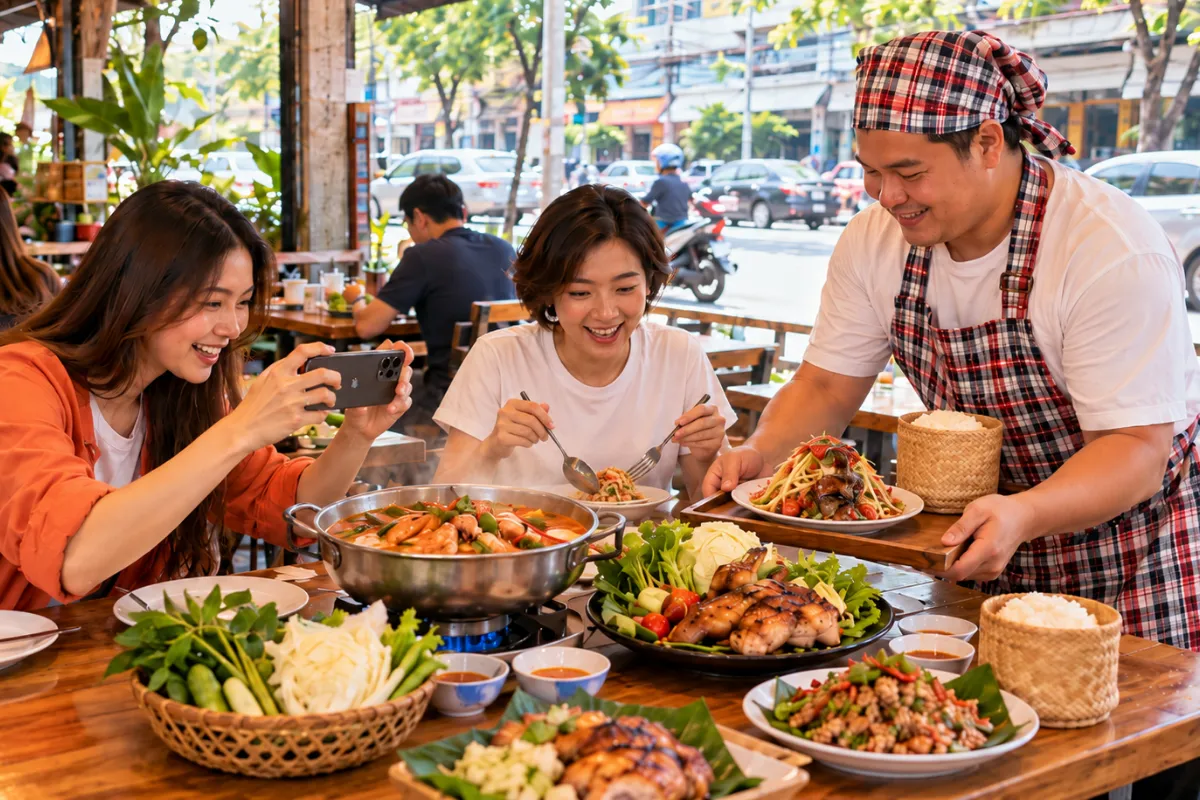 โปรโมทร้านส้มตำเปิดใหม่ ใกล้ประชาชื่น ร้านขายส้มตำไทยไข่เค็ม ส้มตำปูปลาร้า ไก่ย่าง รีวิวร้านส้มตำอร่อย ประชาชื่น | ประชาชื่น.com